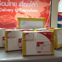 Photo taken at ไปรษณีย์ ท่าอากาศยานดอนเมือง (Post Office) by Slender Shop S. on 12/30/2012