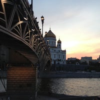 Photo taken at Patriarshiy Bridge by Andrey R. on 5/31/2013