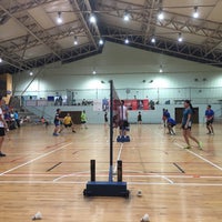 Photo taken at Yishun Sports Hall by Theng Sin C. on 11/19/2015