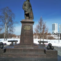 Photo taken at Памятник В. Н. Татищеву by Kirill K. on 3/16/2019