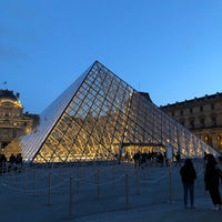 Photo taken at Louvre Pyramid by Soon Yew T. on 11/24/2019