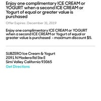 Foto tirada no(a) Sub Zero Ice Cream &amp;amp; Yogurt por Brittany F. em 12/19/2018