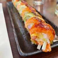 Photo taken at Tanoshii Mike&amp;#39;s Sushi by David J. on 5/10/2021