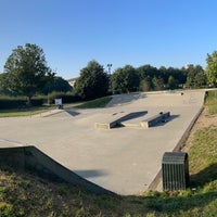 Photo taken at Gurnell Skate Park by Linzeye S. on 9/7/2021