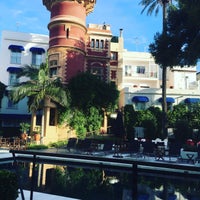 Photo taken at Hotel Medium Sitges Park by Linzeye S. on 4/19/2016