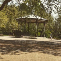 Photo taken at Battersea Park Bandstand by Linzeye S. on 4/22/2019