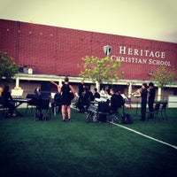 Photo taken at Heritage Christian School by Taryn S. on 10/13/2012