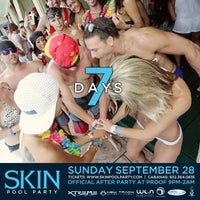 Photo taken at Skin Pool Party by George S. on 9/21/2014