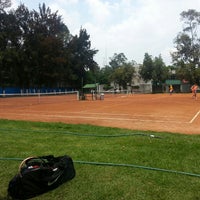 Photo taken at Cancha De Tenis Acueducto by Xavier M. on 6/26/2015