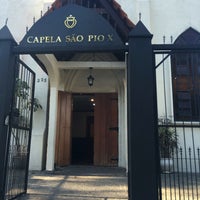 Photo taken at Capela São Pio X by Lurdinha A. on 6/13/2016