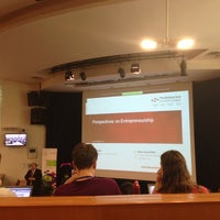 Photo taken at Auditorium@INSEAD by Bastian D. on 12/7/2012