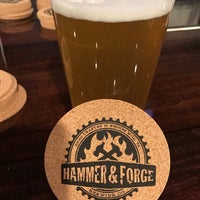Photo taken at Hammer &amp;amp; Forge Brewing Co. by Robert T. on 2/9/2017