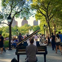 Photo taken at Washington Square Park by Michael W. on 9/24/2017