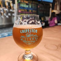 Photo taken at Galveston Island Brewing by Kyle T. on 1/22/2023