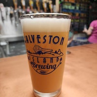 Photo taken at Galveston Island Brewing by Kyle T. on 1/22/2023