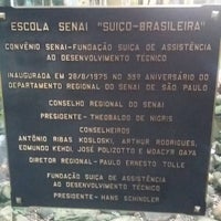 Photo taken at SENAI Suíço Brasileiro - Paulo E. Tolle by Flávio C. on 6/8/2016