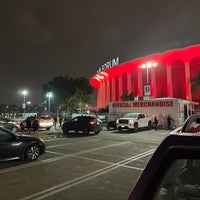 Photo taken at Kia Forum Parking Lot by Adam P. on 10/15/2022