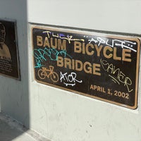 Photo taken at Baum Bicycle Bridge by Adam P. on 4/10/2021