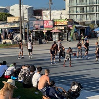 Photo taken at Venice Beach Basketball Courts by Adam P. on 9/19/2022