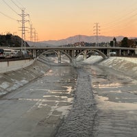 Photo taken at Los Angeles River by Adam P. on 12/18/2021