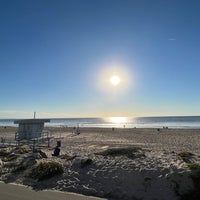 Photo taken at El Porto Beach by Adam P. on 2/4/2022
