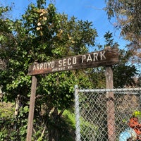 Photo taken at Arroyo Seco Park by Adam P. on 1/4/2020