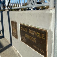 Photo taken at Baum Bicycle Bridge by Adam P. on 11/16/2019