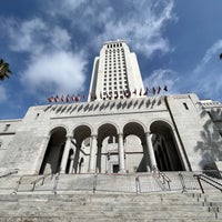 Foto tirada no(a) Los Angeles City Hall por Adam P. em 6/4/2022