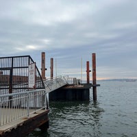 Photo taken at Red Hook Pier by Adam P. on 12/28/2021