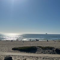 Photo taken at El Porto Beach by Adam P. on 3/22/2022