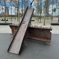 Photo taken at Empty Sky - New Jersey September 11th Memorial by Mr. Ibeabuchi on 3/18/2024