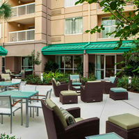 Photo taken at Courtyard by Marriott Orlando Downtown by Benji G. on 5/1/2015