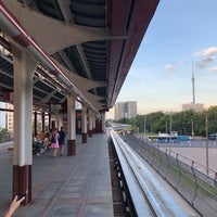 Photo taken at monorail Timiryazevskaya by Mikhail F. on 8/8/2020