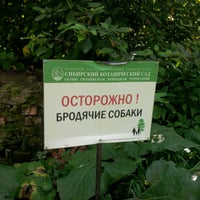 Photo taken at Сибирский Ботанический сад by Mikhail F. on 9/10/2016