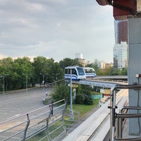 Photo taken at monorail Timiryazevskaya by Mikhail F. on 8/8/2020