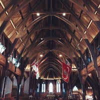Photo taken at Old St Paul&#39;s by Jessy Q. on 9/28/2015