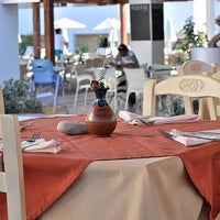 Photo taken at Meltemi Restaurant by Stefanos P. on 2/17/2013