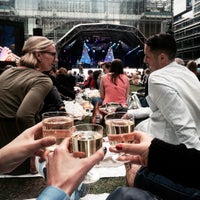Photo taken at Canary Wharf Jazz Festival by Ann K. on 8/16/2015