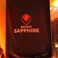 Photo taken at Beck&amp;#39;s Sapphire Pop-Up by Djuana S. on 1/31/2013