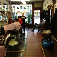 Photo taken at Park Slope Barbers by Tony P. on 3/2/2013