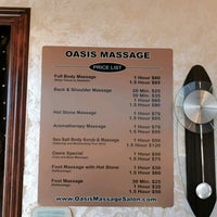 Foto tirada no(a) Oasis Massage and Salon por Gigi K. em 2/10/2022