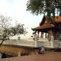 Photo taken at Santi Chai Prakan Pavilion by AorPG R. on 12/2/2013