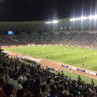 Photo taken at Tofiq Bəhramov adına Respublika Stadionu by Elnur A. on 8/15/2017