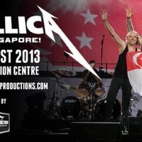 Photo taken at METALLICA: LIVE in SINGAPORE by Cookie M. on 8/26/2013