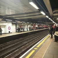Photo taken at Liverpool Street London Underground Station by Gordon C. on 12/13/2016