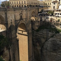 Photo taken at Puente Nuevo de Ronda by Sole Mio o. on 3/5/2016