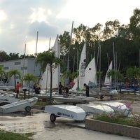 Photo taken at National Sailing Centre by Tom L. on 4/10/2017