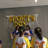 Photo taken at SUTD Sports Hall 1 (61.105a) by Tom L. on 6/29/2018