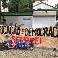 Photo taken at Largo do Machado by Andre S. on 5/15/2019