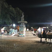Photo taken at Praça São Salvador by Andre S. on 8/19/2019